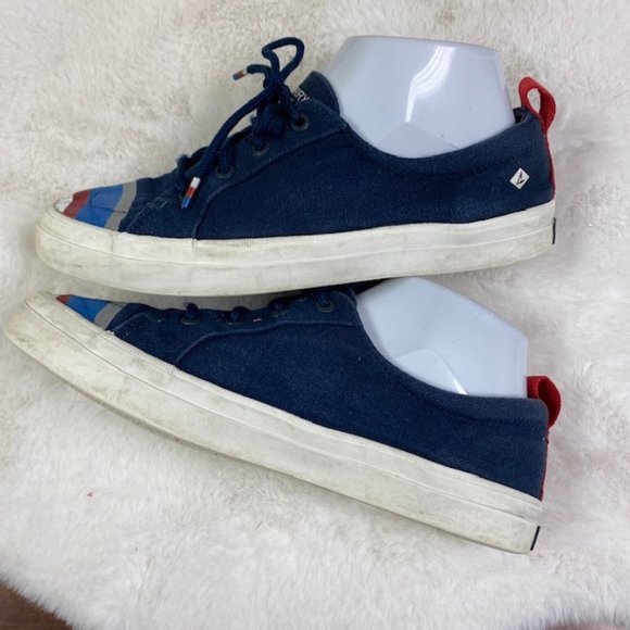 Sperry Top‎ Sider Crest Vibe Buoy Stripe Sneakers, size 7 - Picture 10 of 15